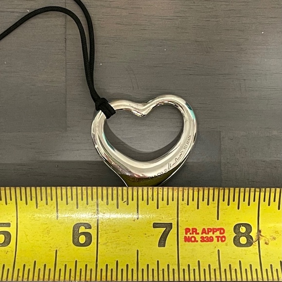 Tiffany & Co. Elsa Peretti Open Heart Pendant - Picture 7 of 8
